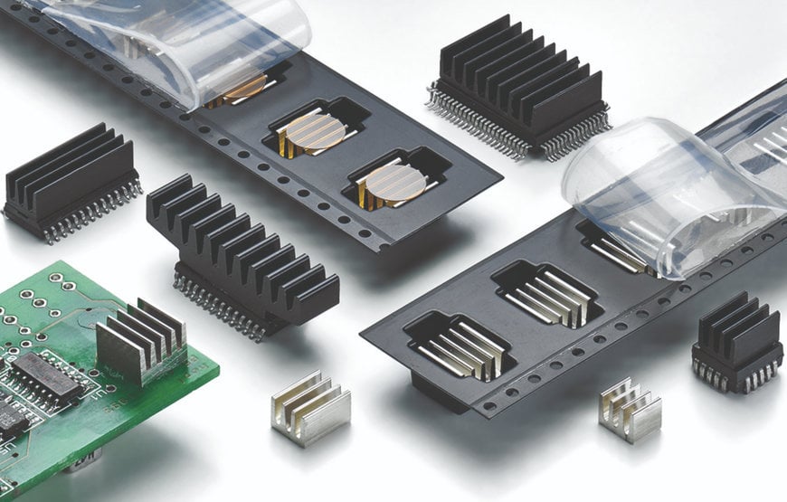 SMD HEATSINKS ON TAPE & REEL